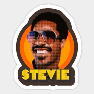 Stevie Wonder Sticker